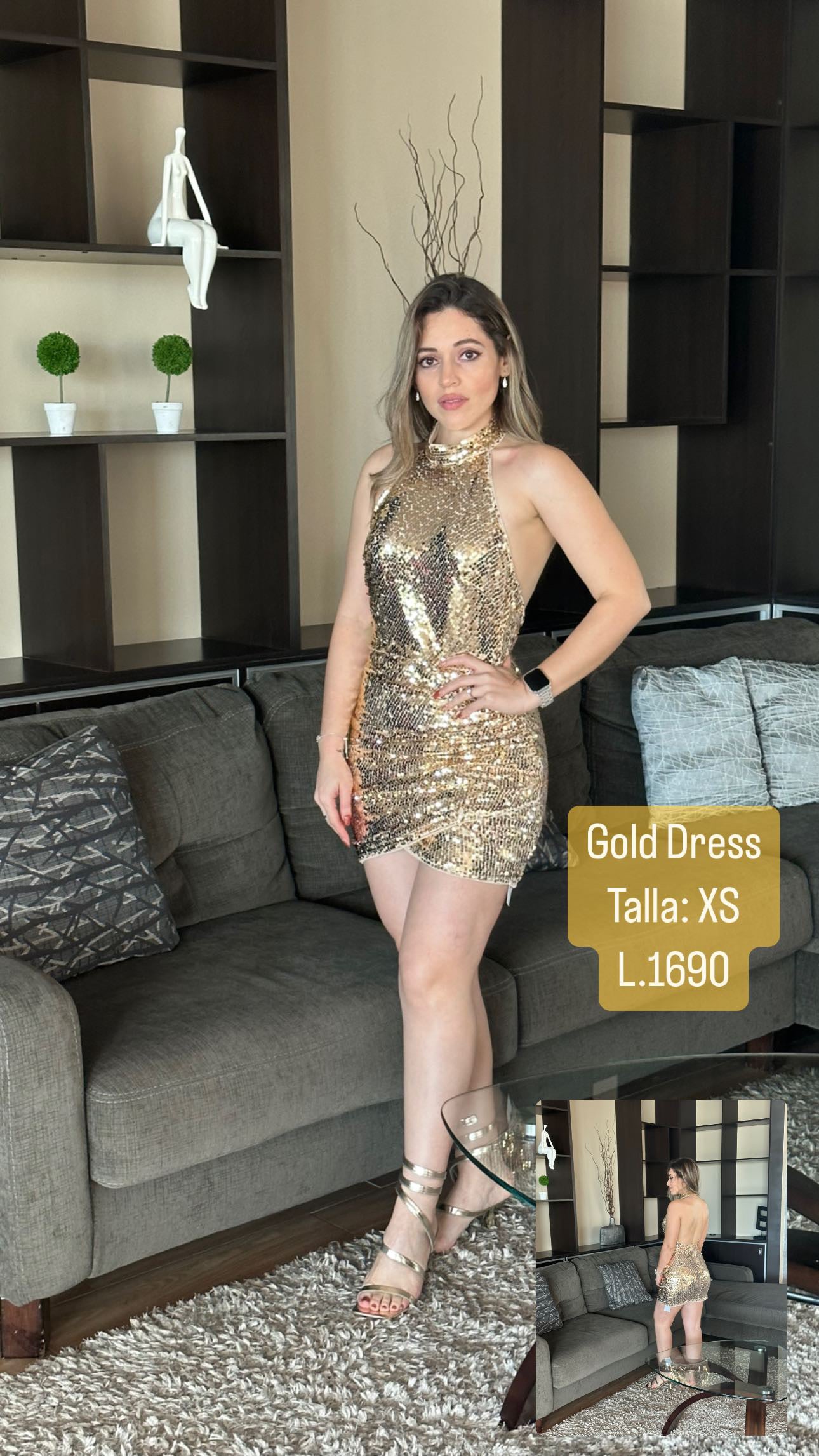 Vestido dorado